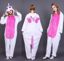 Pajamas Women Blank Cartoon Cheap Unicorn Onesie for Winter